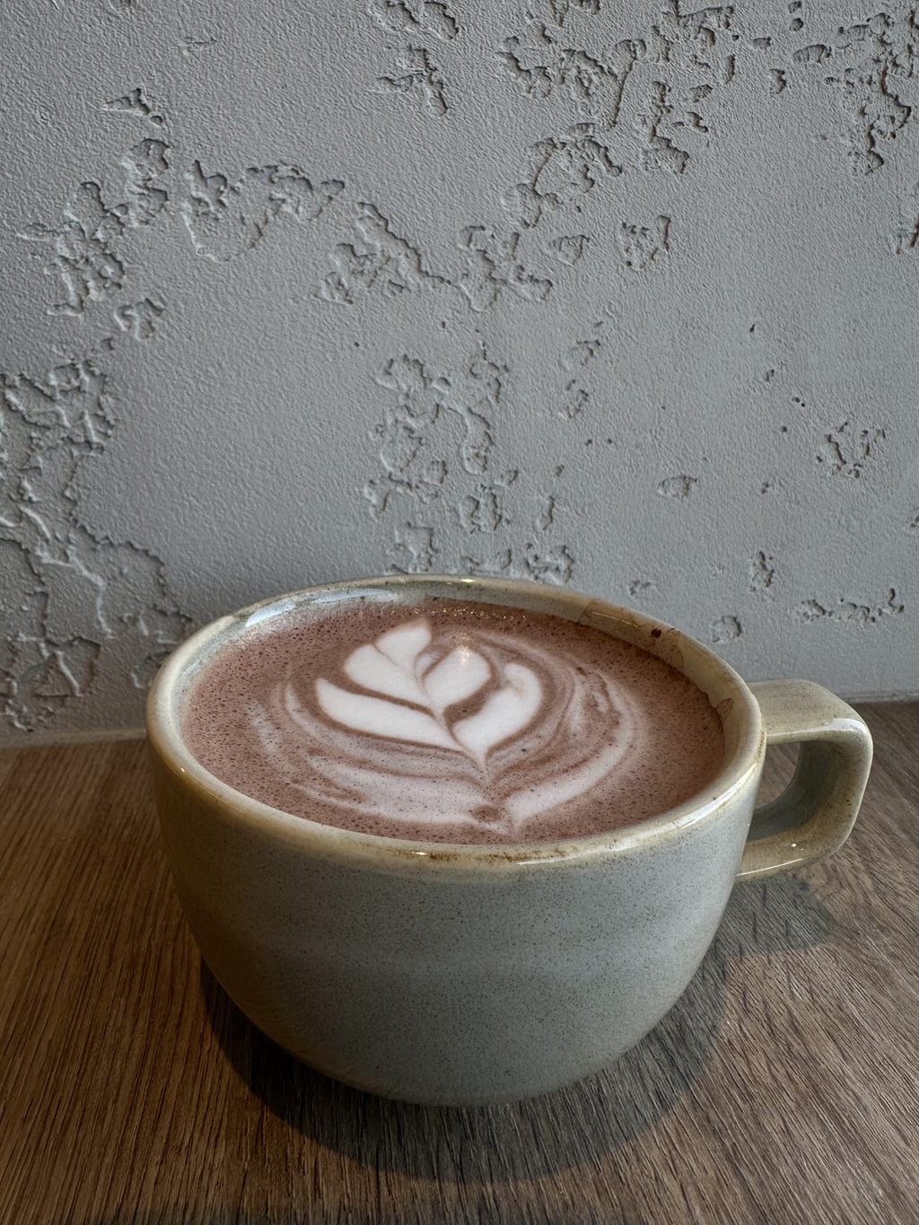 Cacao caliente con leche a elegir en HAVEN Valencia