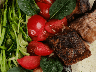 Шашлик з мармурового сому