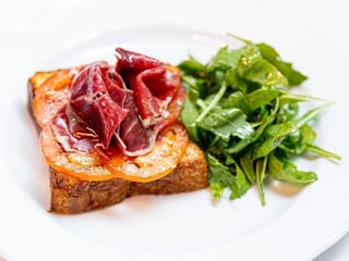 Tomato and Ibérico Ham Toast
