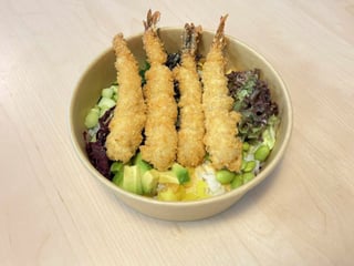 EBI TEMPURA POKE-BOWL