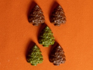 Набір шоколадних цукерок «Ялинки»