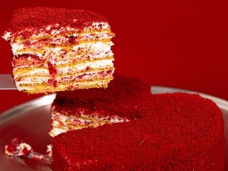 Бенто-торт Кизиловий медівник 