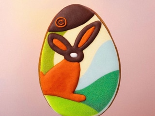 Пряник-яйце «Заєць»
