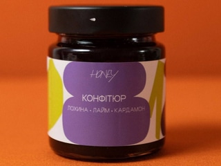 Конфітюр лохина-лайм-кардамон