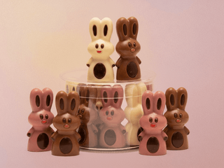 Сет шоколадних зайців 