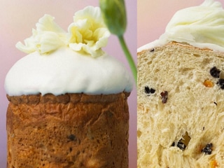 Паска-квітка з цукатами і родзинками