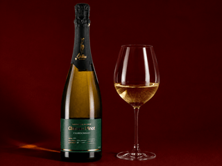 Chateau Pinot Chardonnay Brut, біле ігристе брют