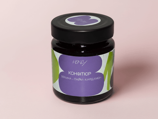 Конфітюр лохина-лайм-кардамон 