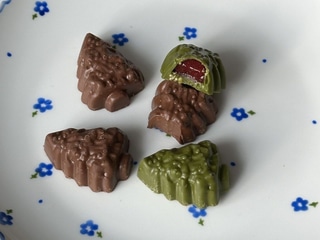 Набір шоколадних цукерок «Ялинки»