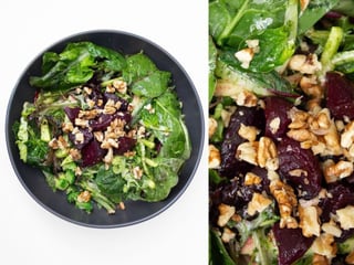 Салат «Зимовий баланс» з буряком, броколі та яблуком