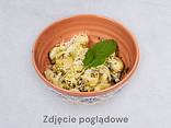 Bób z parmezanem w sosie maślanym