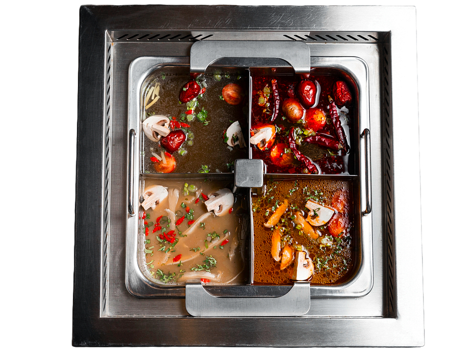HotPot, Plz - Меню