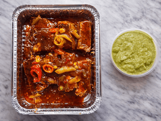 🇲🇽🔥 Ribs Tex-Mex 0,65 kg s Salsa de Guacamole
