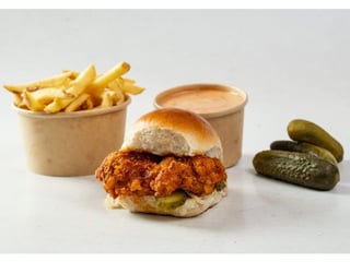 Big Chicken Burger Combo