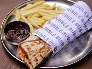 Шаурма з креветкою