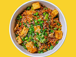 Smażony ryż tofu