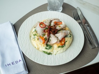 Білковий омлет зі Шпинатом, Індичкою та в'яленими томатами