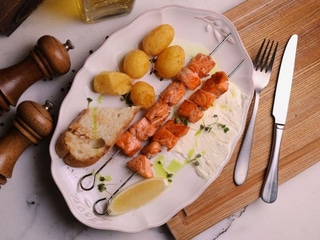 Арастічіні з лососем