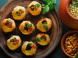 Pani Puri (6 ks) 🌶️🌱