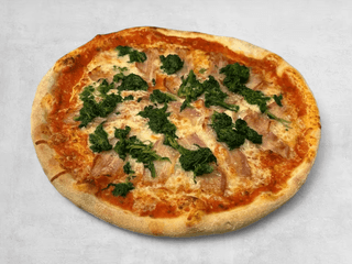 Spinaci con pancetta