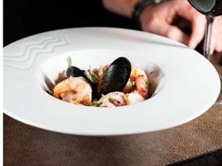 Frutti di mare con quinoa