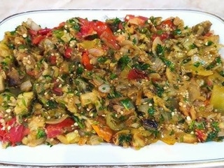 Salát z grilované zeleniny, 350g