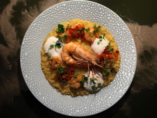 Šafránové risotto