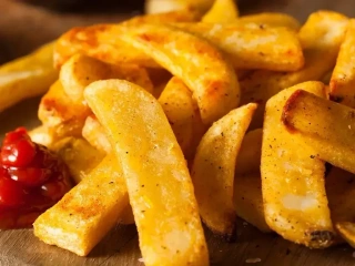 Frytki belgijskie duża porcja