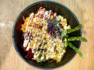 Ebi🍤 Asupara bowl💚