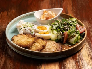 Деруни по-заморськи. Ранкова версія.