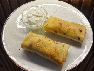 Млинці з печінкою 