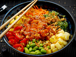 Poke spicy sake