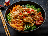 Hot chicken bowl