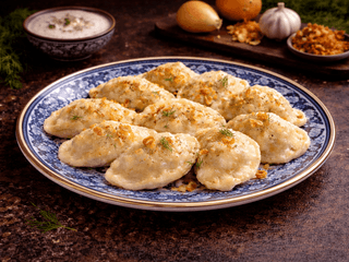 Vareniky s višňovou náplní