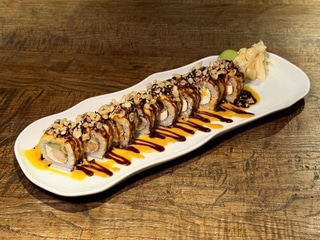 Рол з креветкою в темпурі