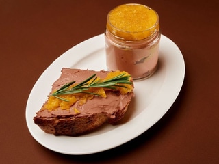 Курячий паштет з апельсиновим джемом 