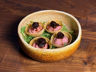 SPECIAL Парфе з курячих сердець на пані пурі