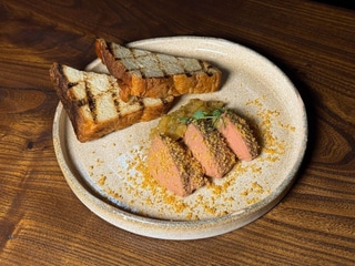 Курячий паштет з грушовим варенням