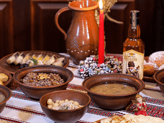 Вечеря Різдвяна з борщиком на 4-6 осіб