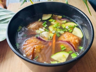 Wonton z pierożkami z kaczką