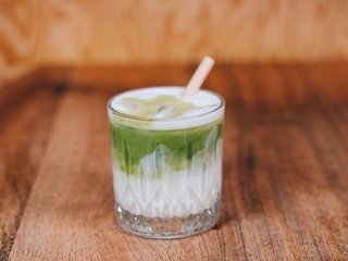 Iced matcha VEGAN
