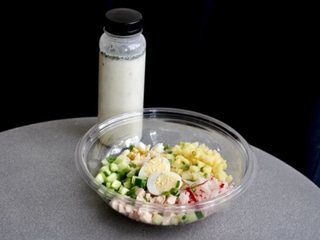 Окрошка з куркою