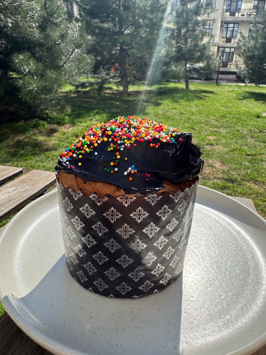 Маленька кремова Пасха з фісташкою