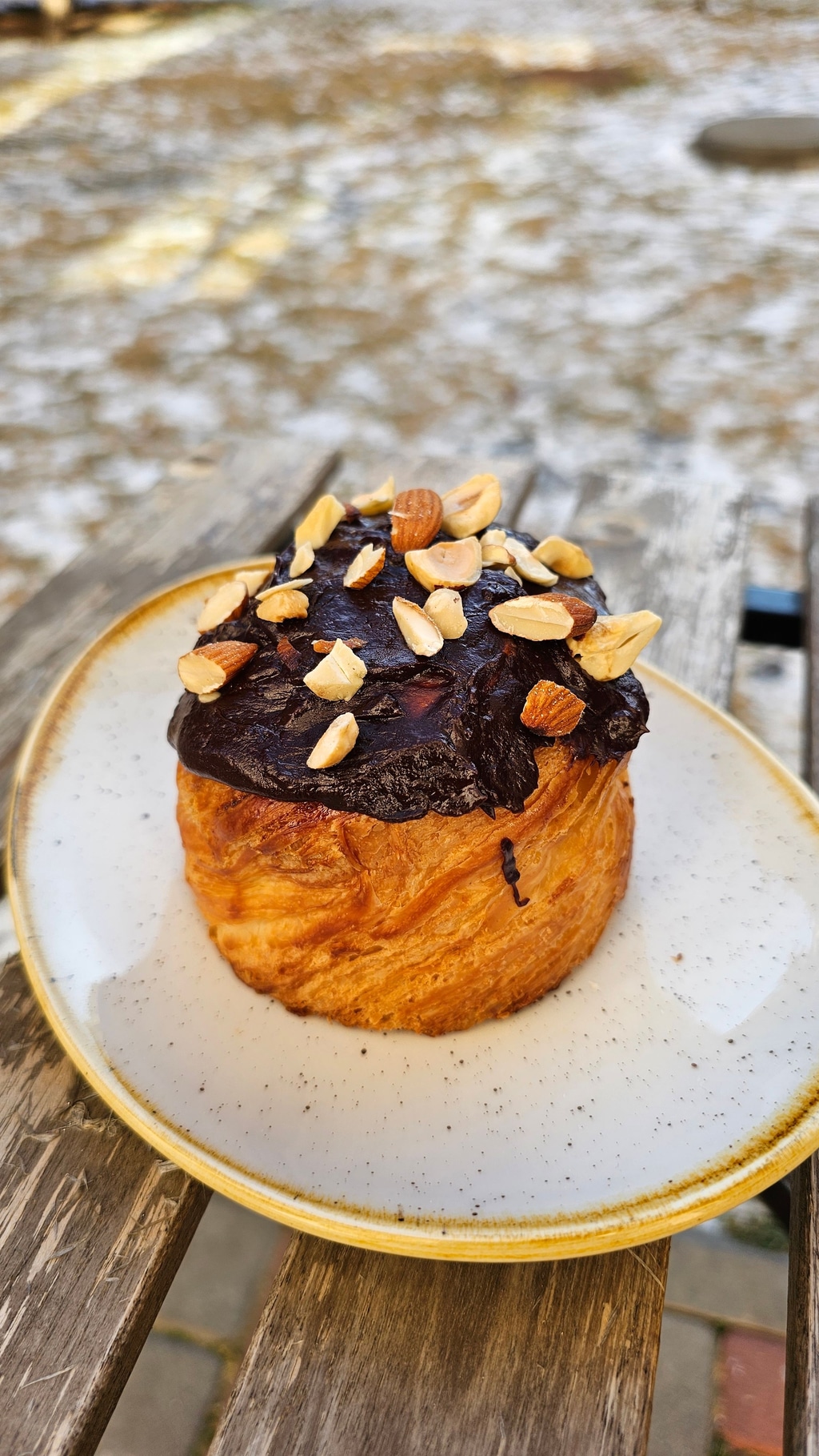 Краффін з шоколадом