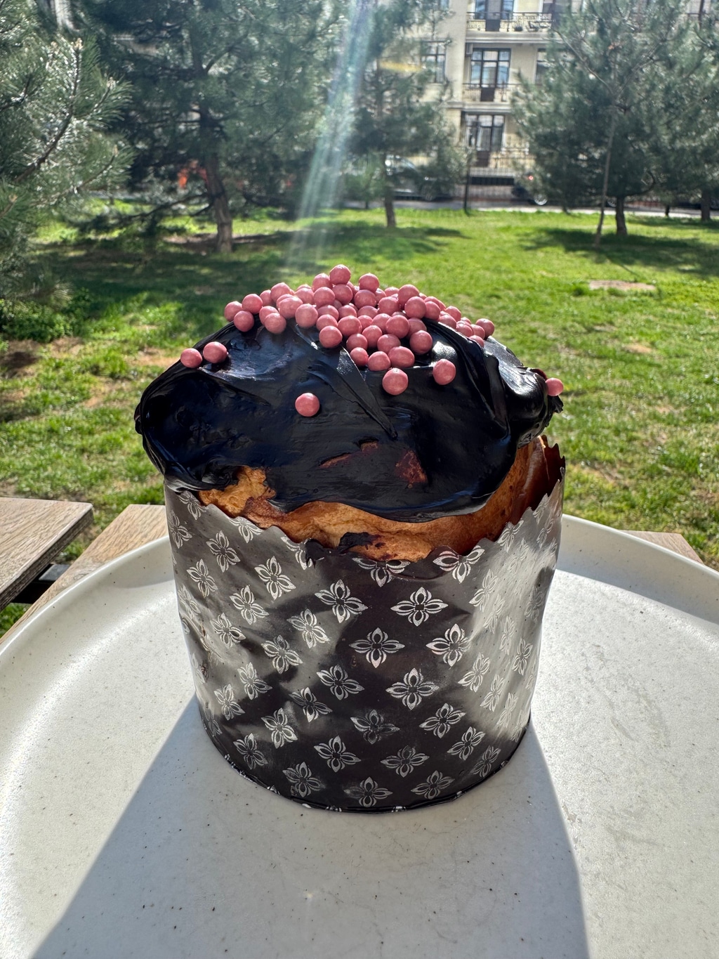 Маленька кремова Пасха з шоколадом