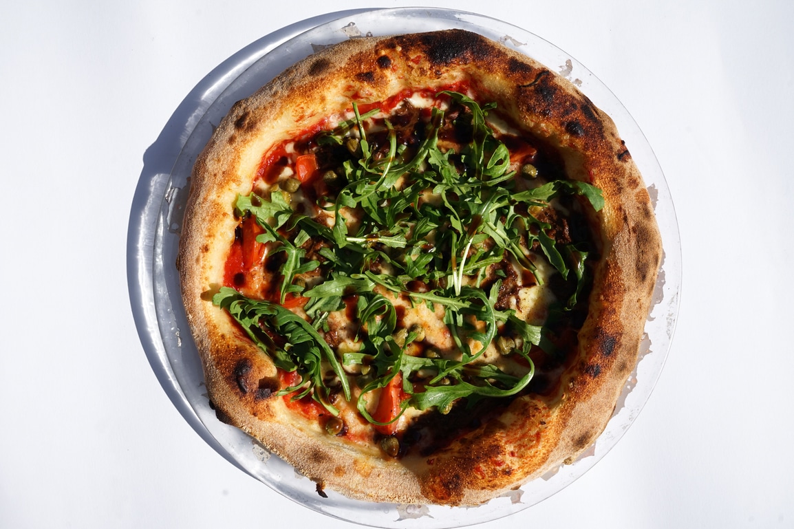 Піца з рваною телятиною: 