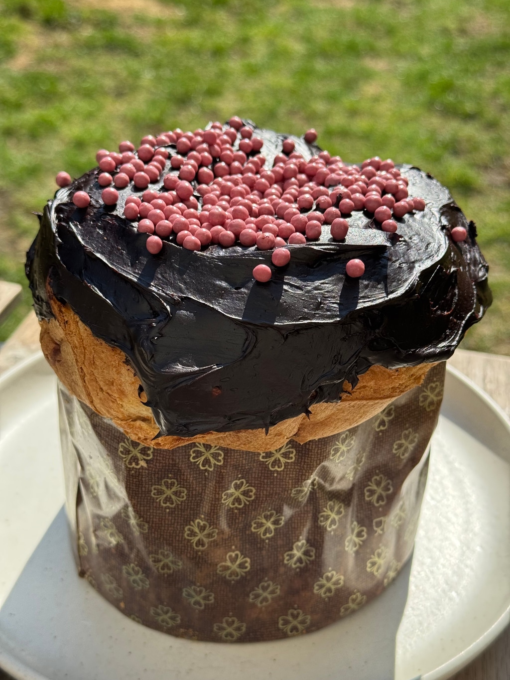 Велика кремова Пасха з школадом