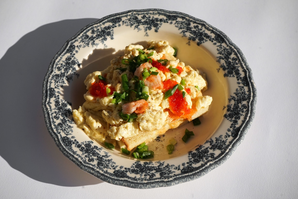 Ніжний сендвіч з креветкою