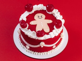 Бенто тортик "Різдвяний пряник"