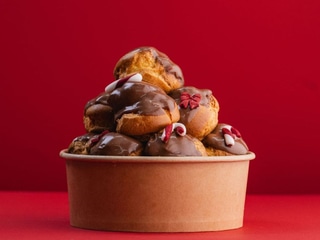 Профітролі з заварним кремом 